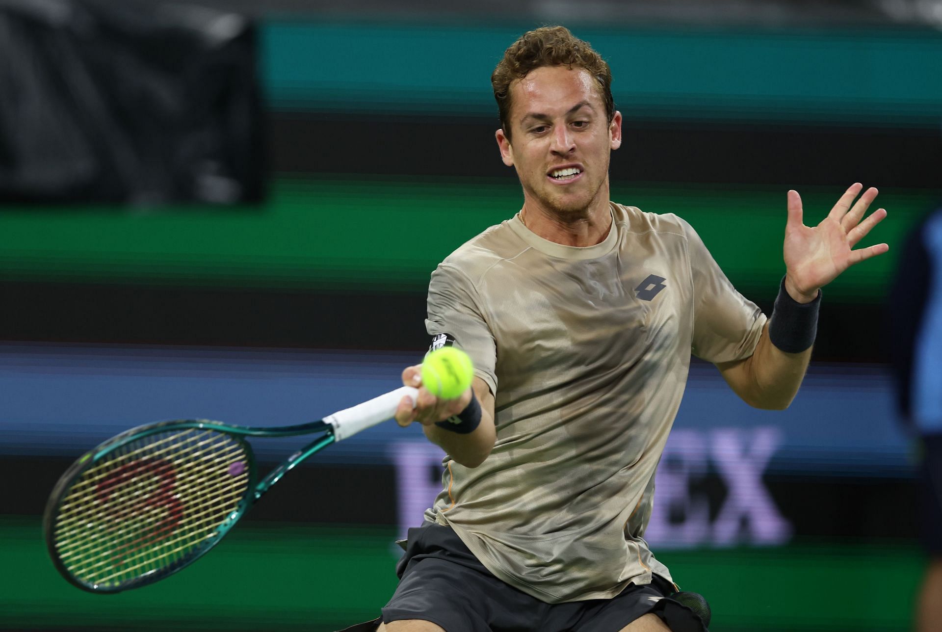 Roberto Carballes Baena at the 2024 BNP Paribas Open in Indian Wells